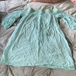 Off the shoulder loose fit dress